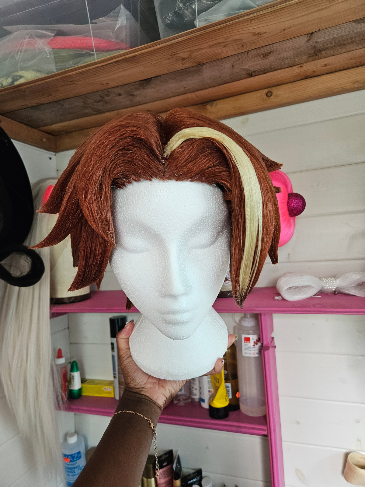 Hand-Styled Cosplay Wig | Character-Inspired Wig