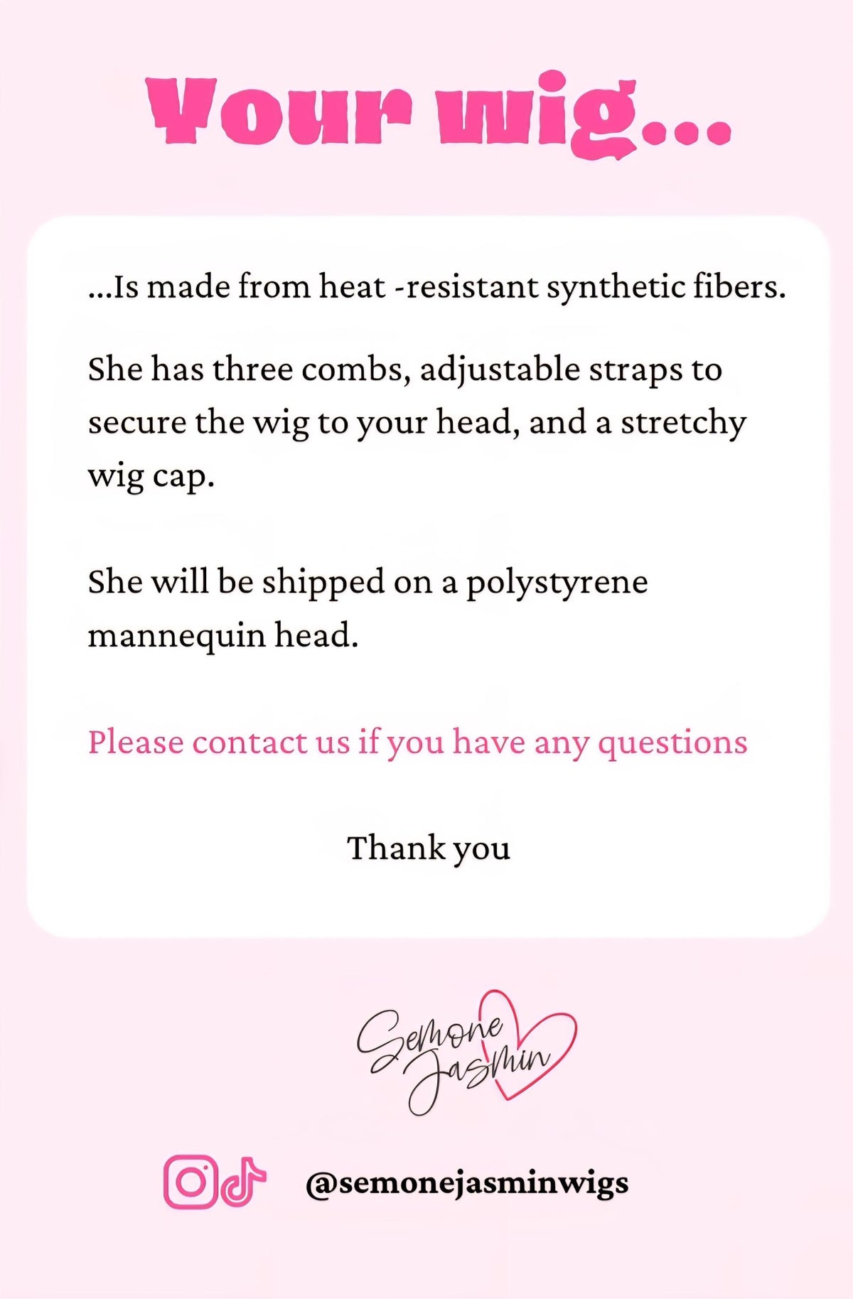 Bengali inspired wig