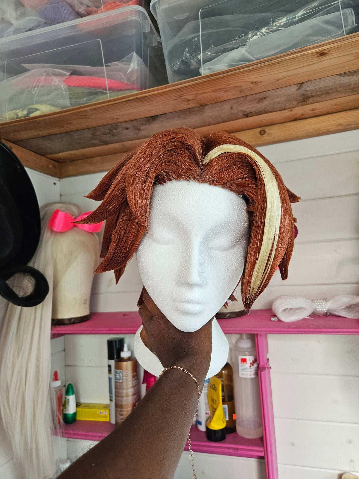 Hand-Styled Cosplay Wig | Character-Inspired Wig