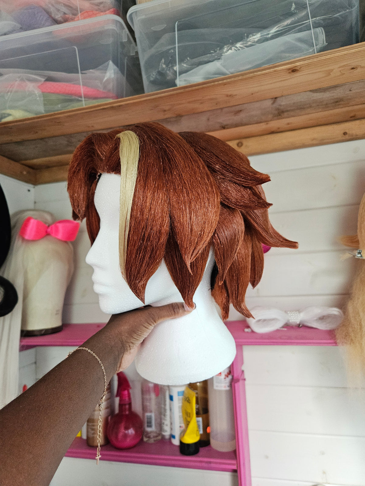 Hand-Styled Cosplay Wig | Character-Inspired Wig