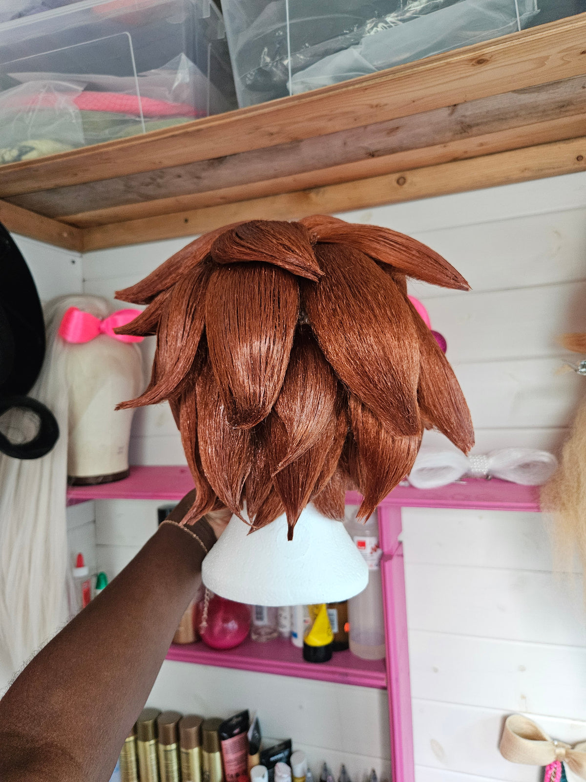 Hand-Styled Cosplay Wig | Character-Inspired Wig