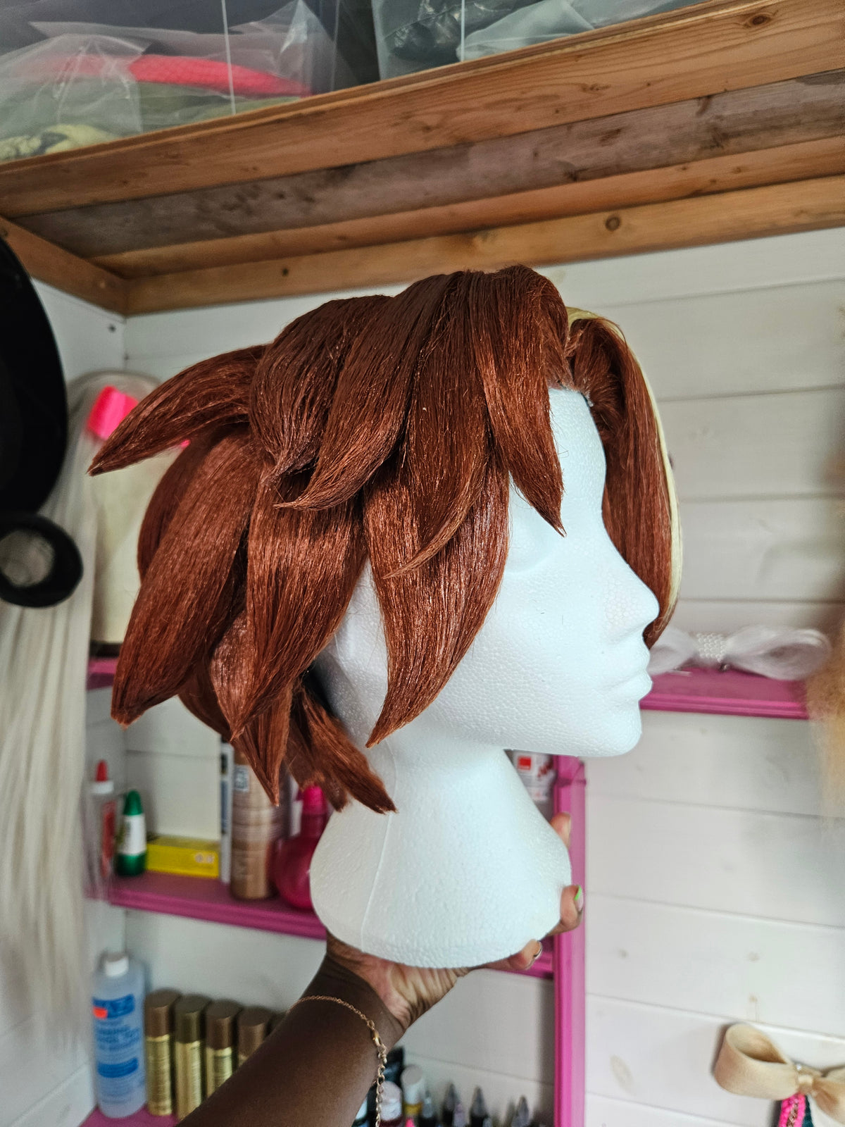 Hand-Styled Cosplay Wig | Character-Inspired Wig