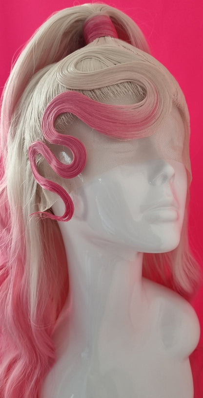 Miss Swirl - Pink and White