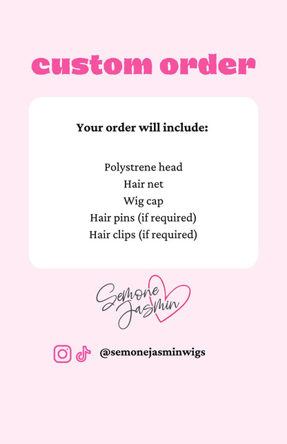Bengali inspired wig