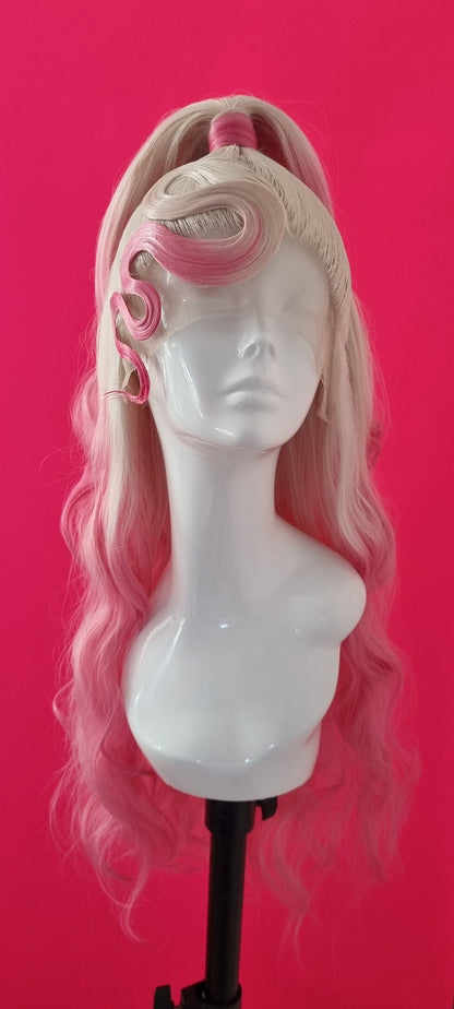 Miss Swirl - Pink and White