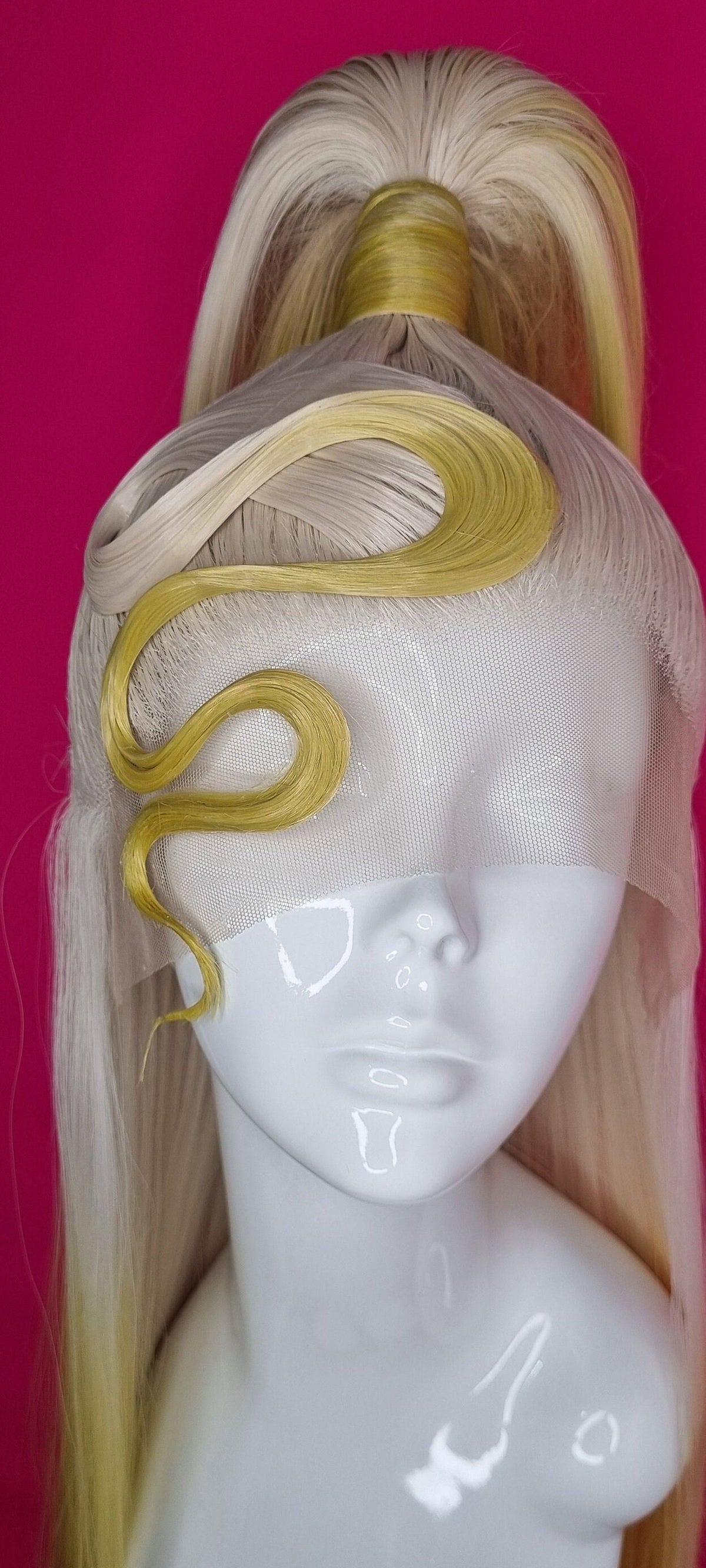 Miss Swirl - White and Yellow