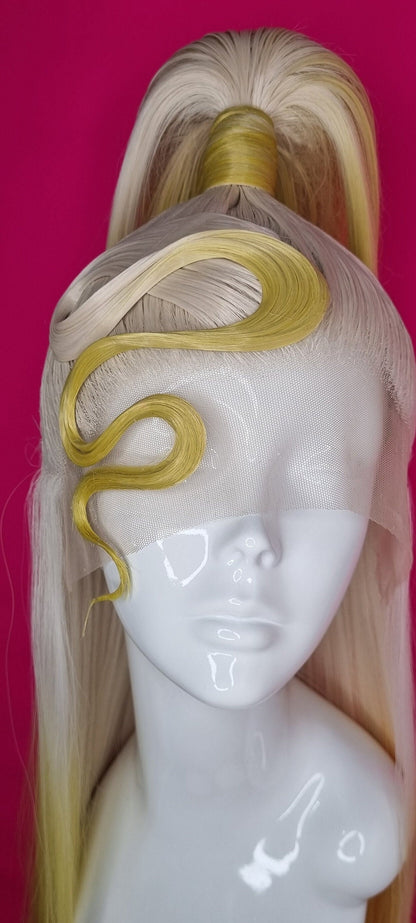 Miss Swirl - White and Yellow