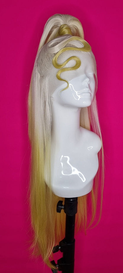 Miss Swirl - White and Yellow
