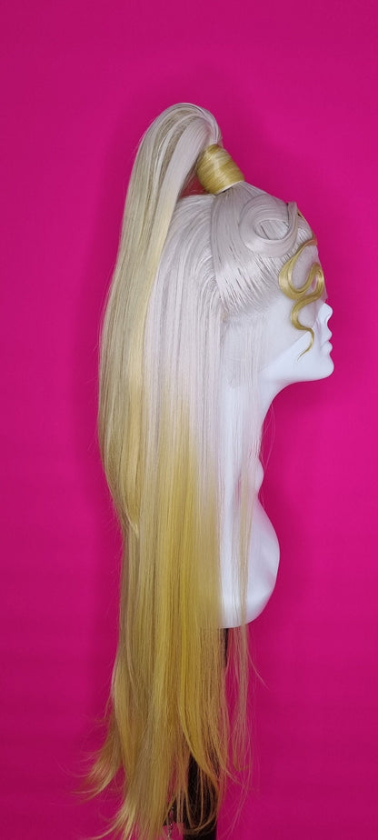 Miss Swirl - White and Yellow